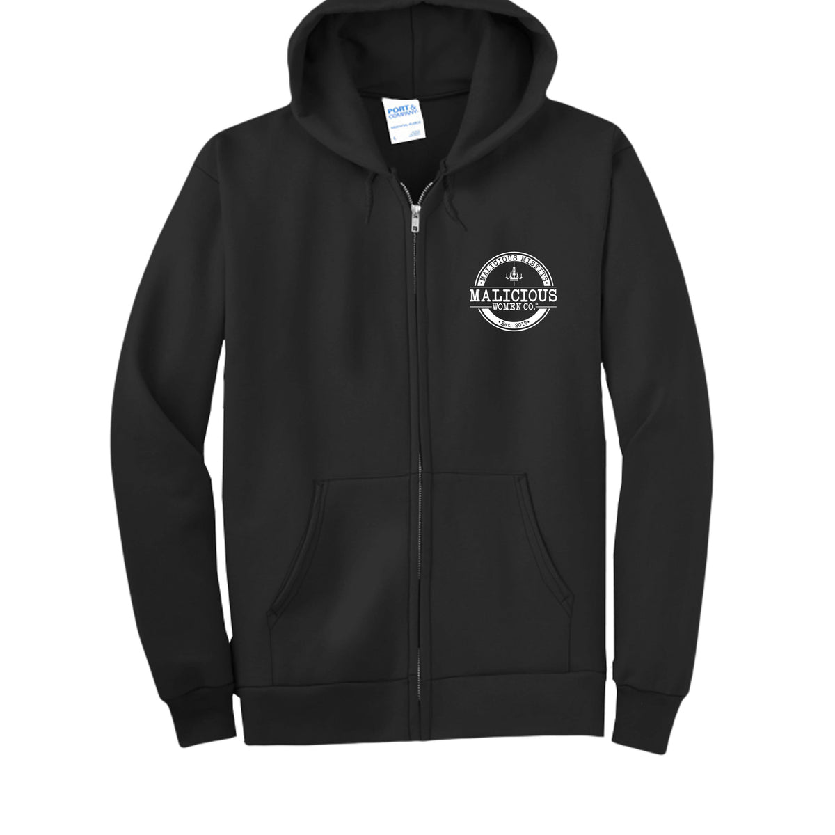 2026 Misfit Crew Zip-Up - Malicious Women Co. -Apparel