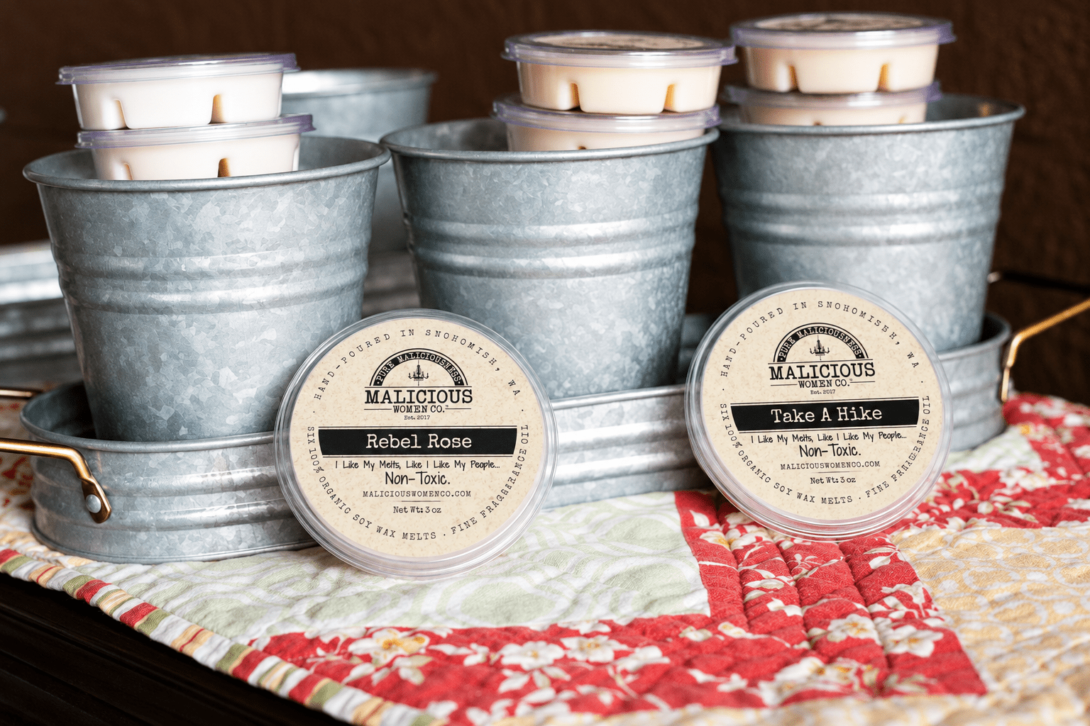 3 oz Wax Melts - Bestselling Scents Available - Malicious Women Co.-Wax Melt