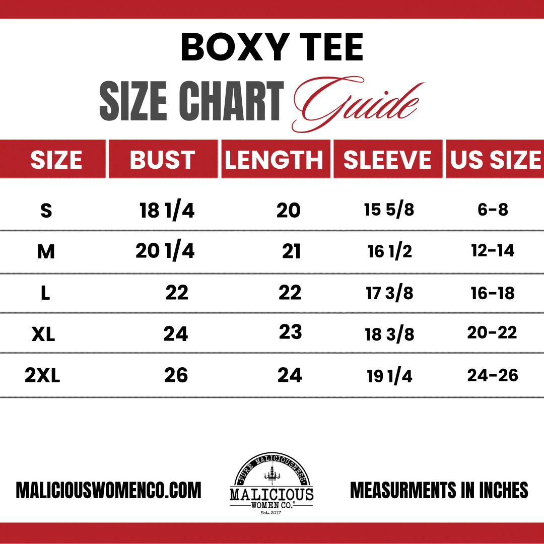 Bitches Against Bullshit® Boxy Tee