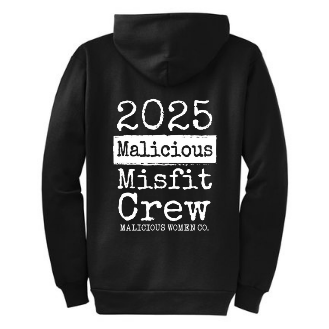 Malicious Misfit Crew 2025 Zip-Up Hoodie Pre-Order