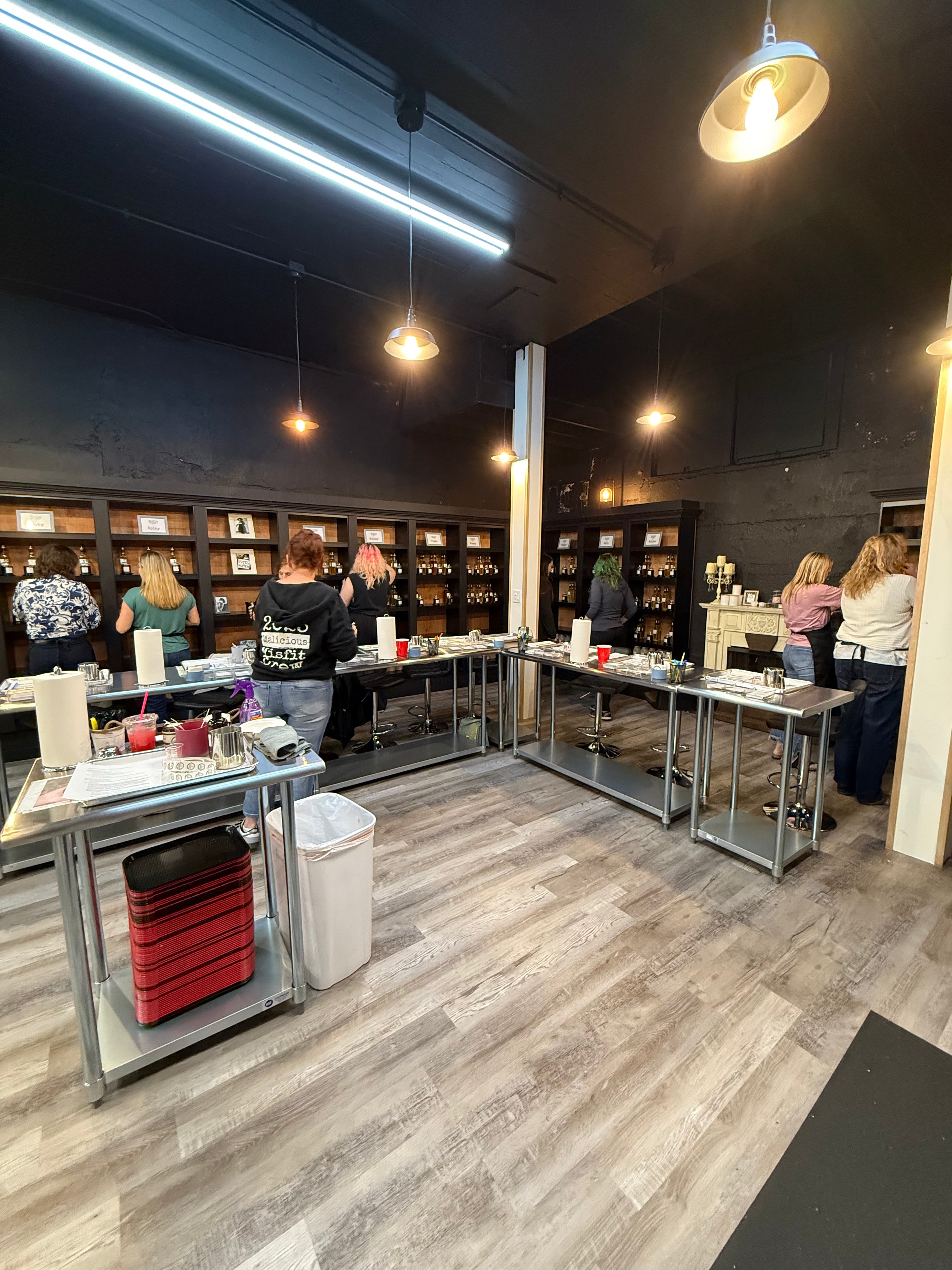 Malicious Intent Candle-Pouring Class