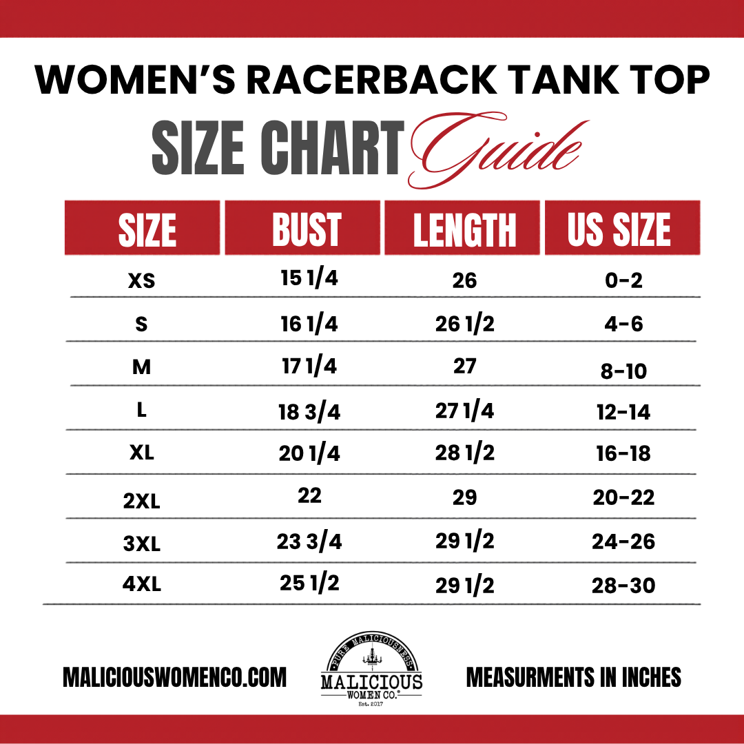 Bitches Against Bullshit Malicious Women's Racerback Tank