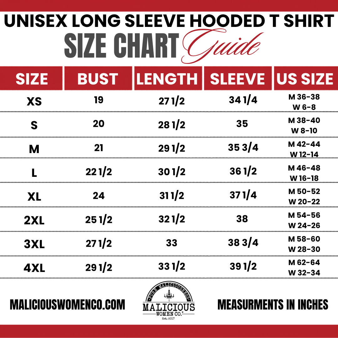 Bitches Against Bullshit Long Sleeve Hooded T-Shirt