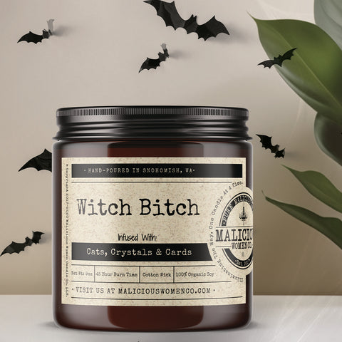 Witch Bitch - Infused With: "Cats, Crystals & Cards"