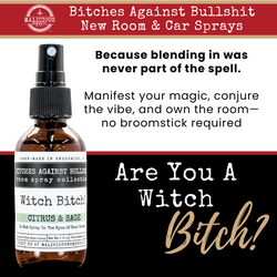 Malicious Women Candle CO.- Room Spray and Car Spray-Witch Bitch