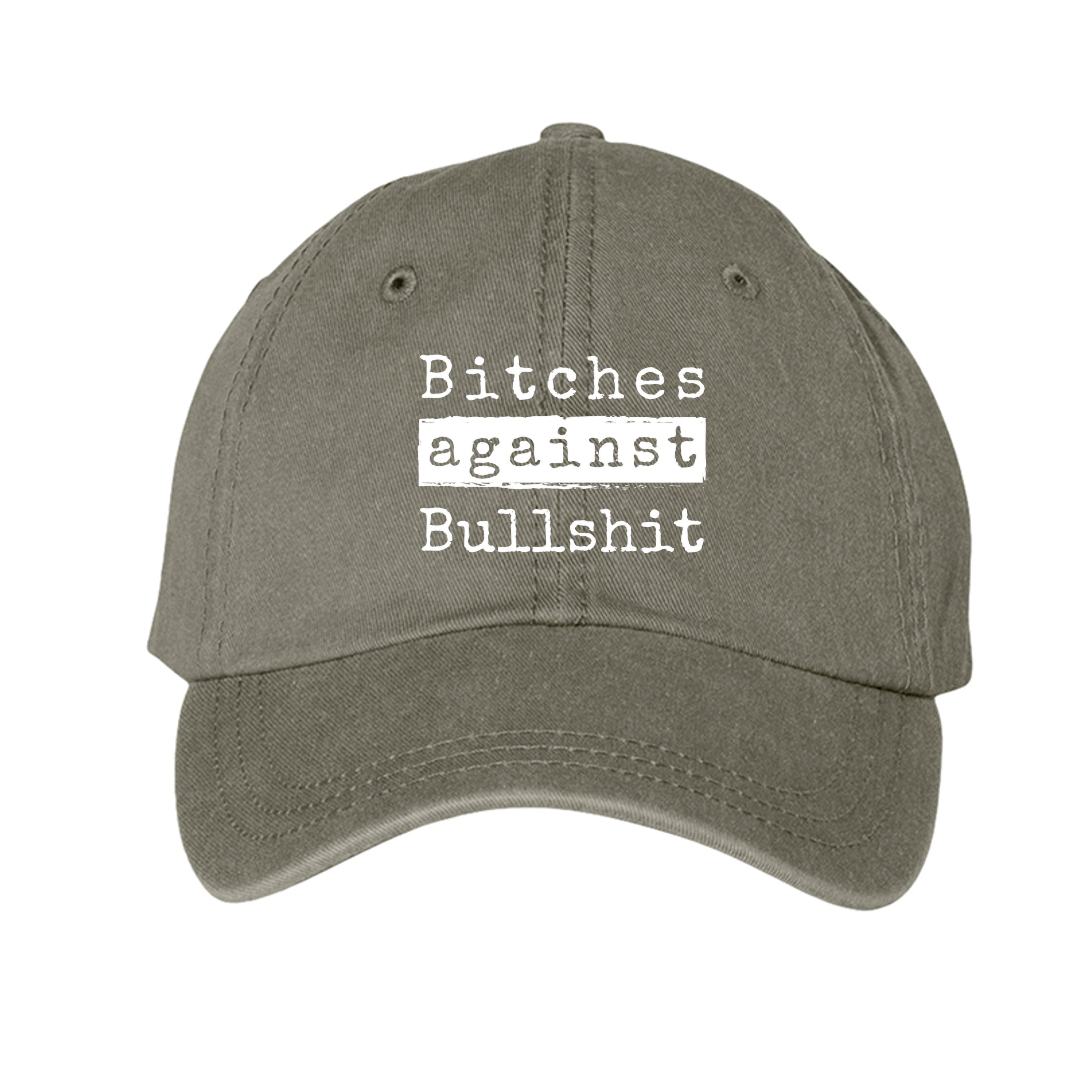 Bitches Against Bullshit Baseball Hat - Malicious Women Co.-