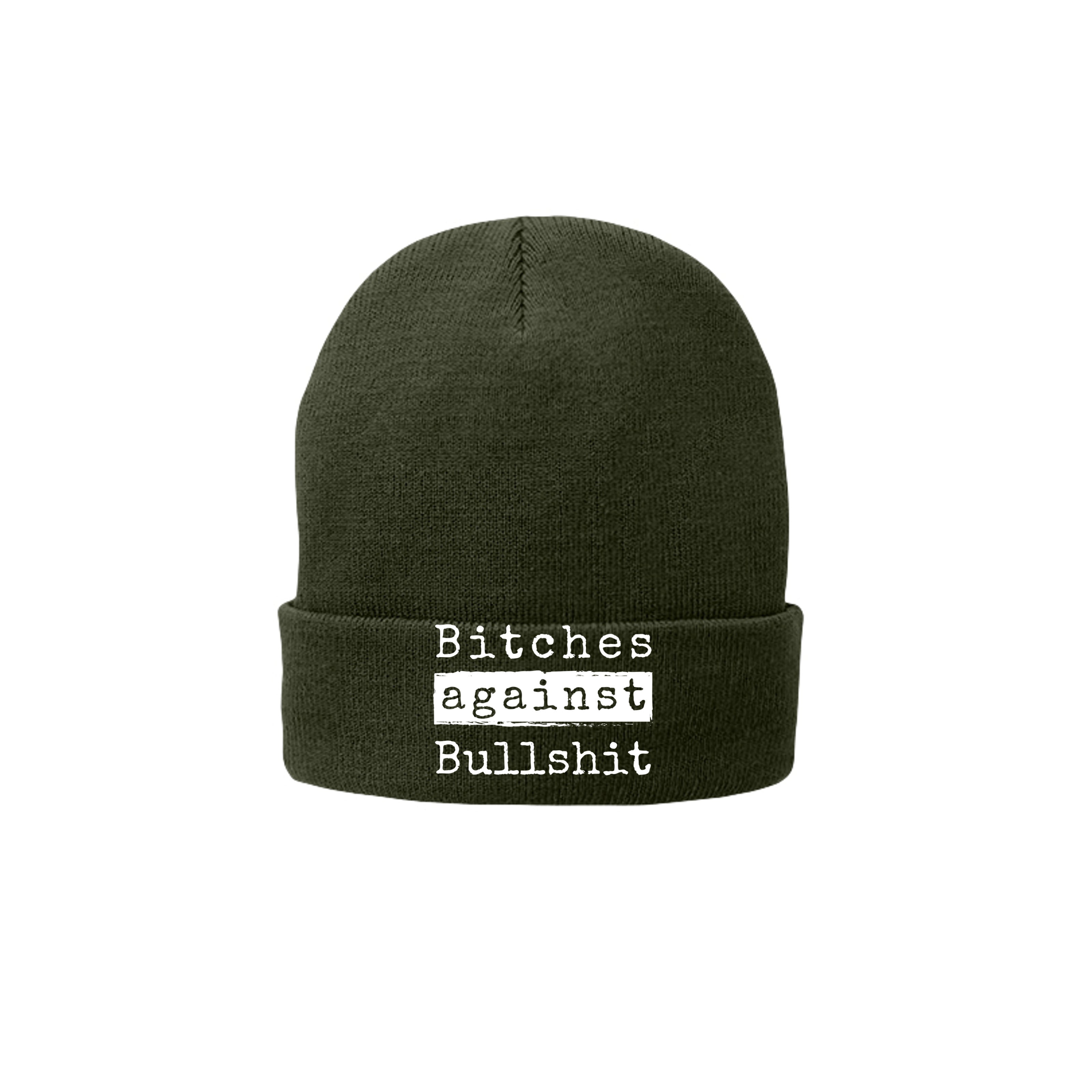 Bitches Against Bullshit Beanie - Malicious Women Co. -Apparel