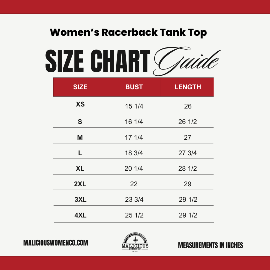 Bitches Against Bullshit Malicious Women's Racerback Tank - Malicious Women Co. - Apparel