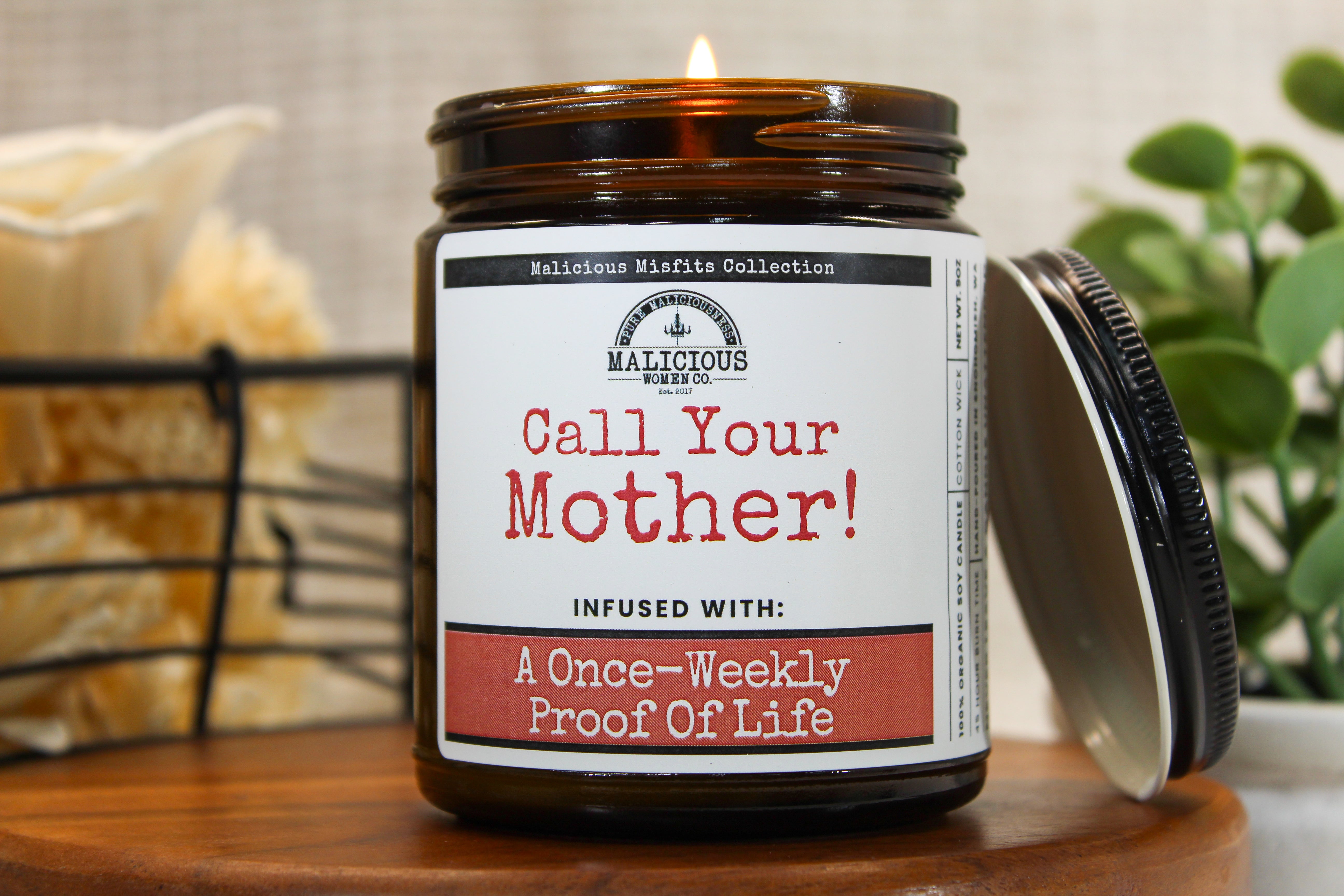 Malicious Women Candle CO.- Non Toxic Candles in Snohomish-Call You Mother