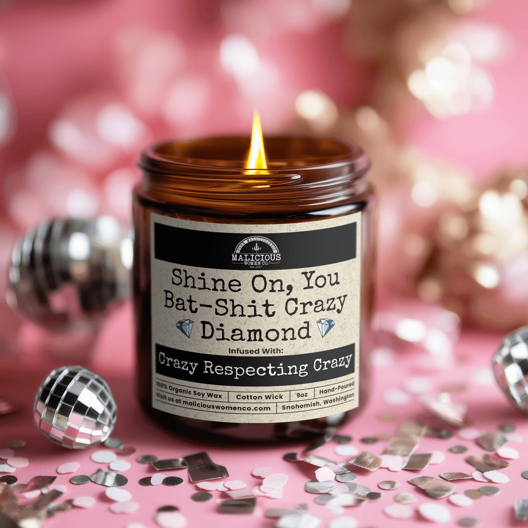 DD - 214 9oz Work Candle Malicious Women Co - Malicious Women Co. - Candle