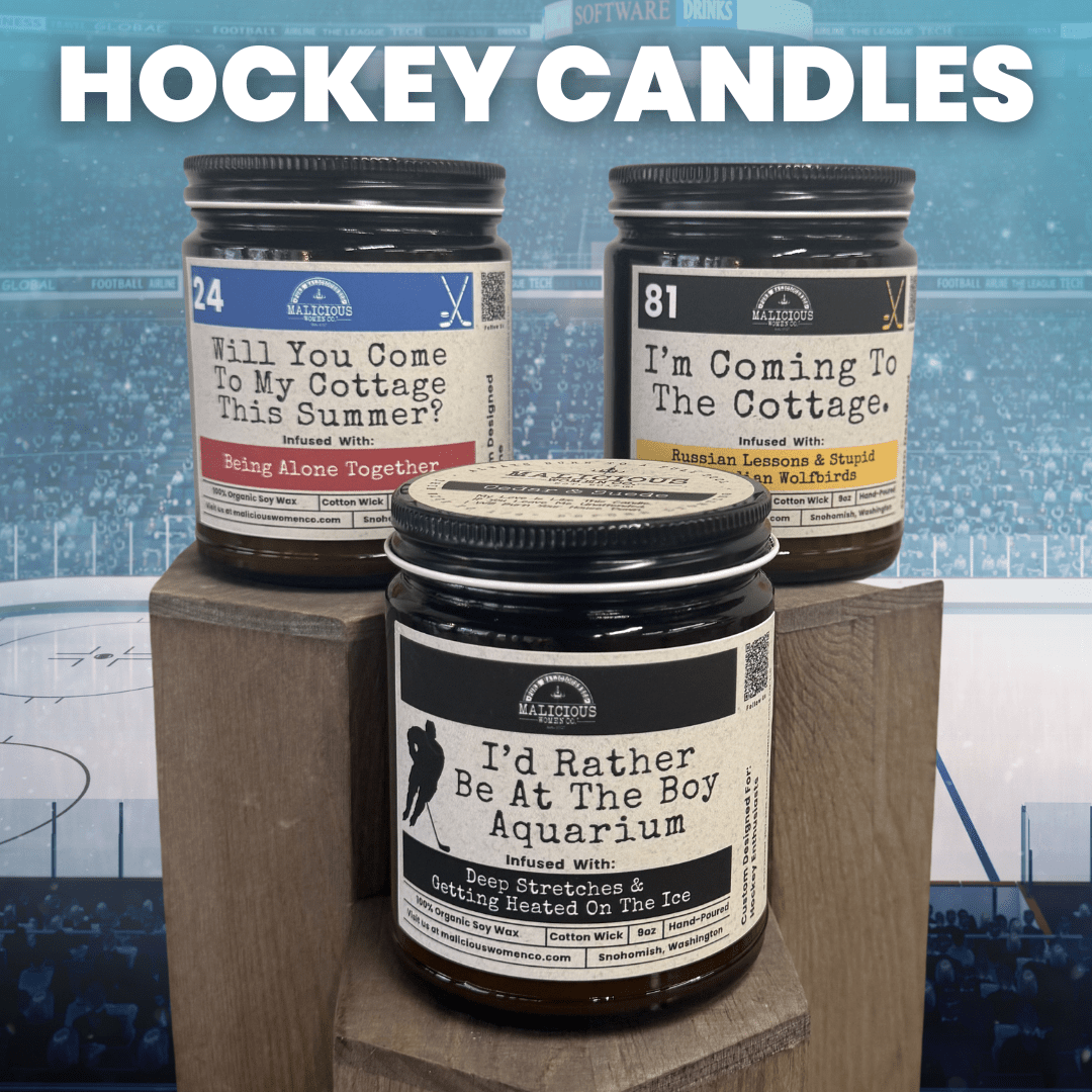 I'm Coming To The Cottage 9oz Soy Candle - Malicious Women Co. - Candle