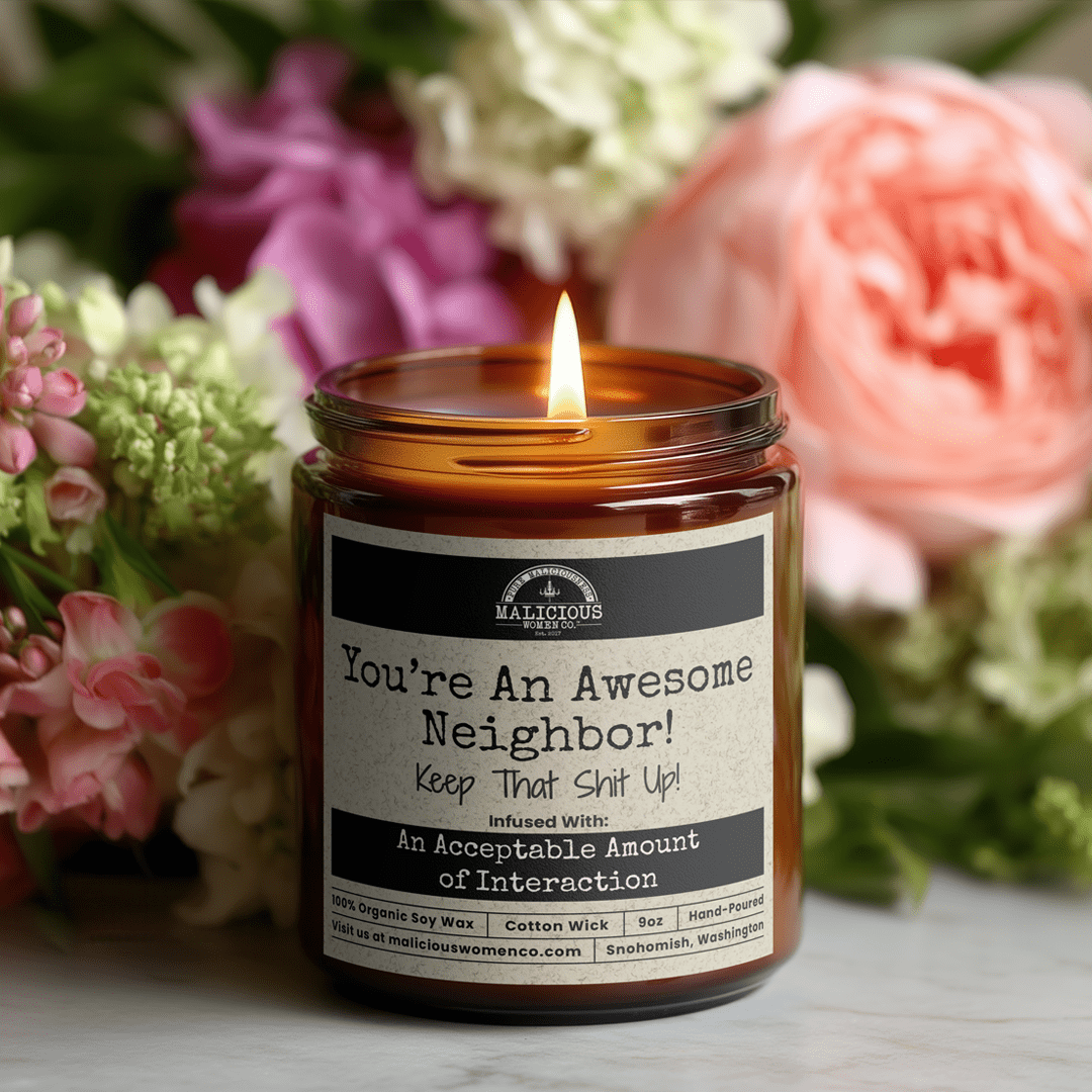 Married AF 9oz Family Candle Malicious Women Co - Malicious Women Co. - Candle