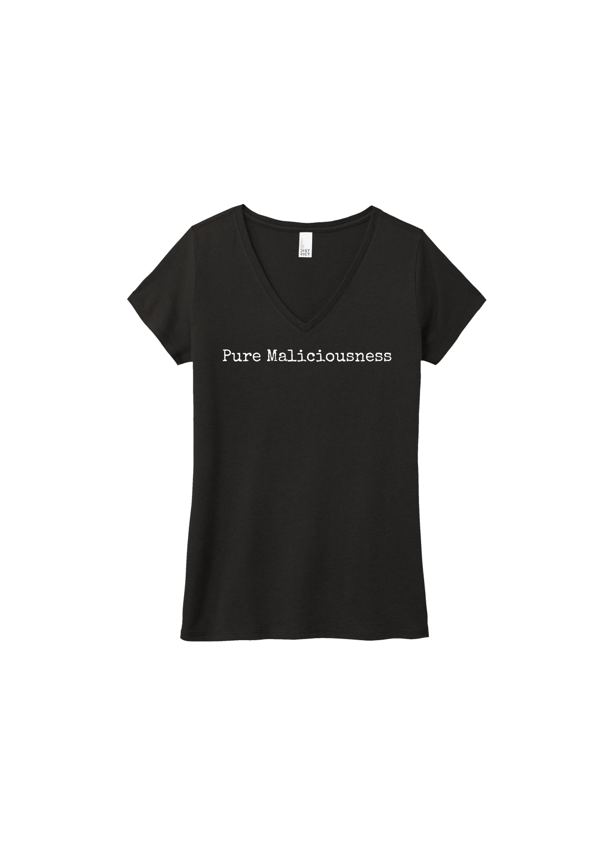 Pure Maliciousness V - Neck Tee Shirt (Copy) - Malicious Women Co. - Apparel