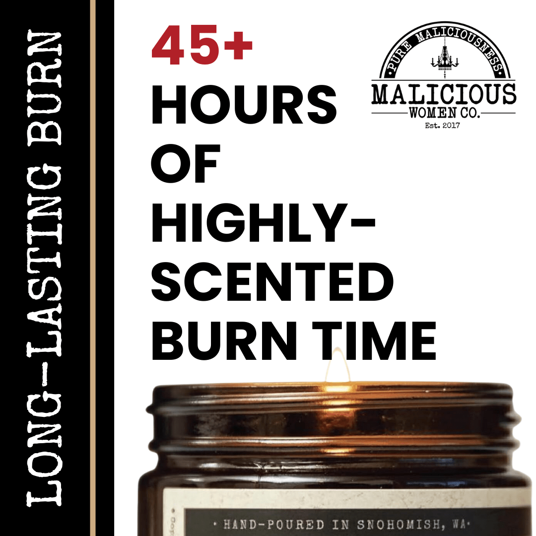 Rooted In Resistance - Malicious Women 9oz Soy Candle Only - Malicious Women Co. - Candle