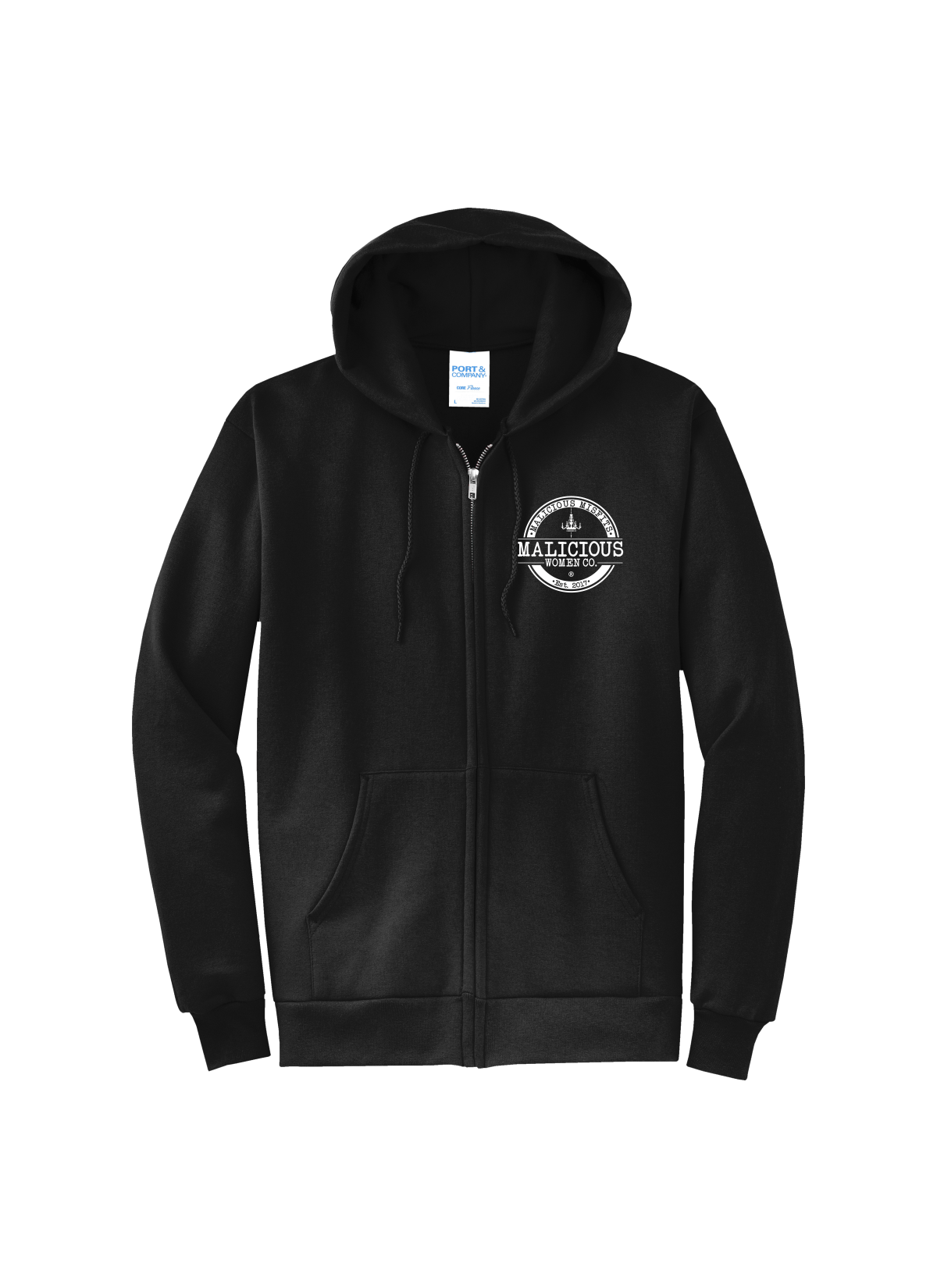 Witches Against Bullshit Long Sleeve Pullover Hoodie - Black - Malicious Women Co. - Apparel