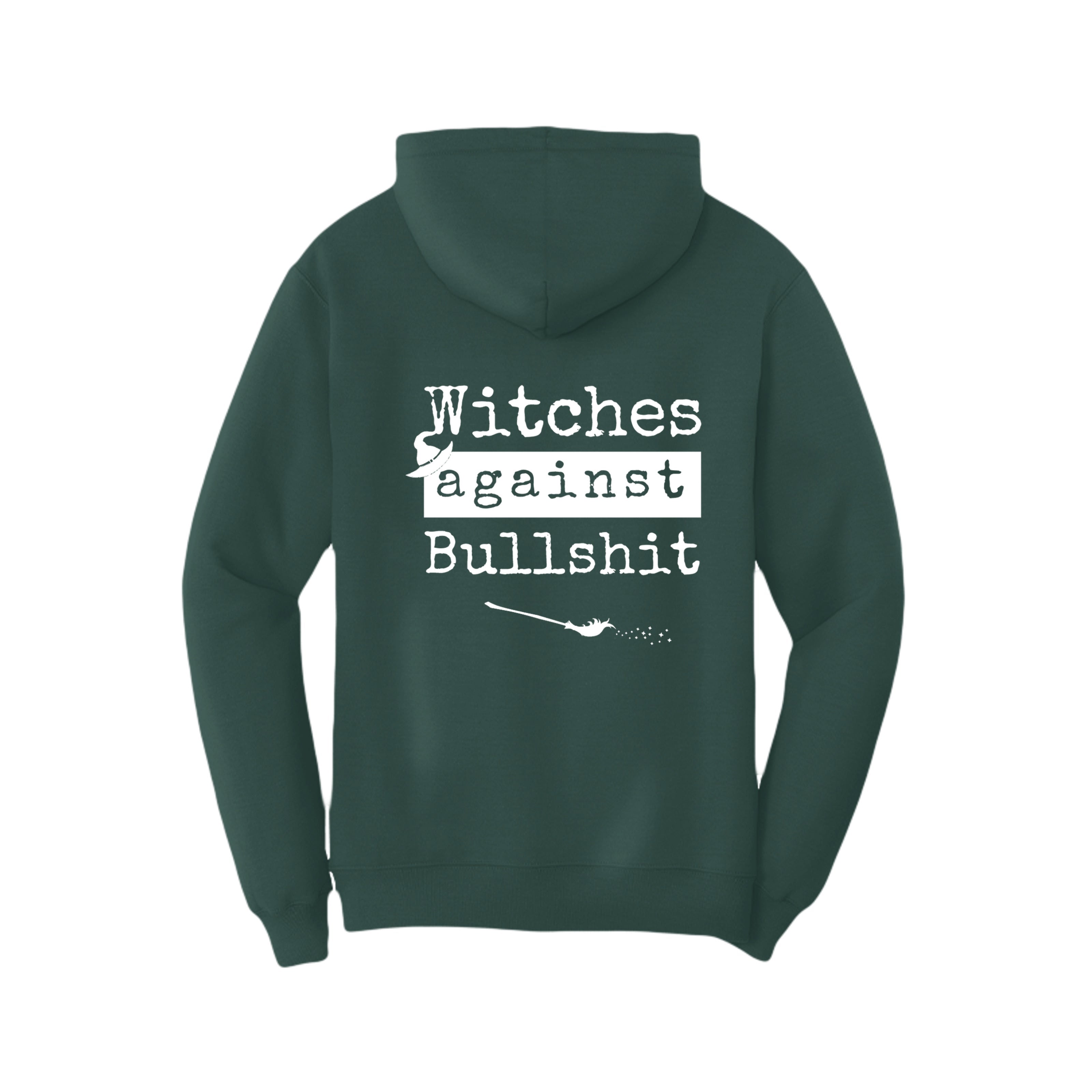 Witches Against Bullshit Pullover Hoodie - Malicious Women Co. -Apparel