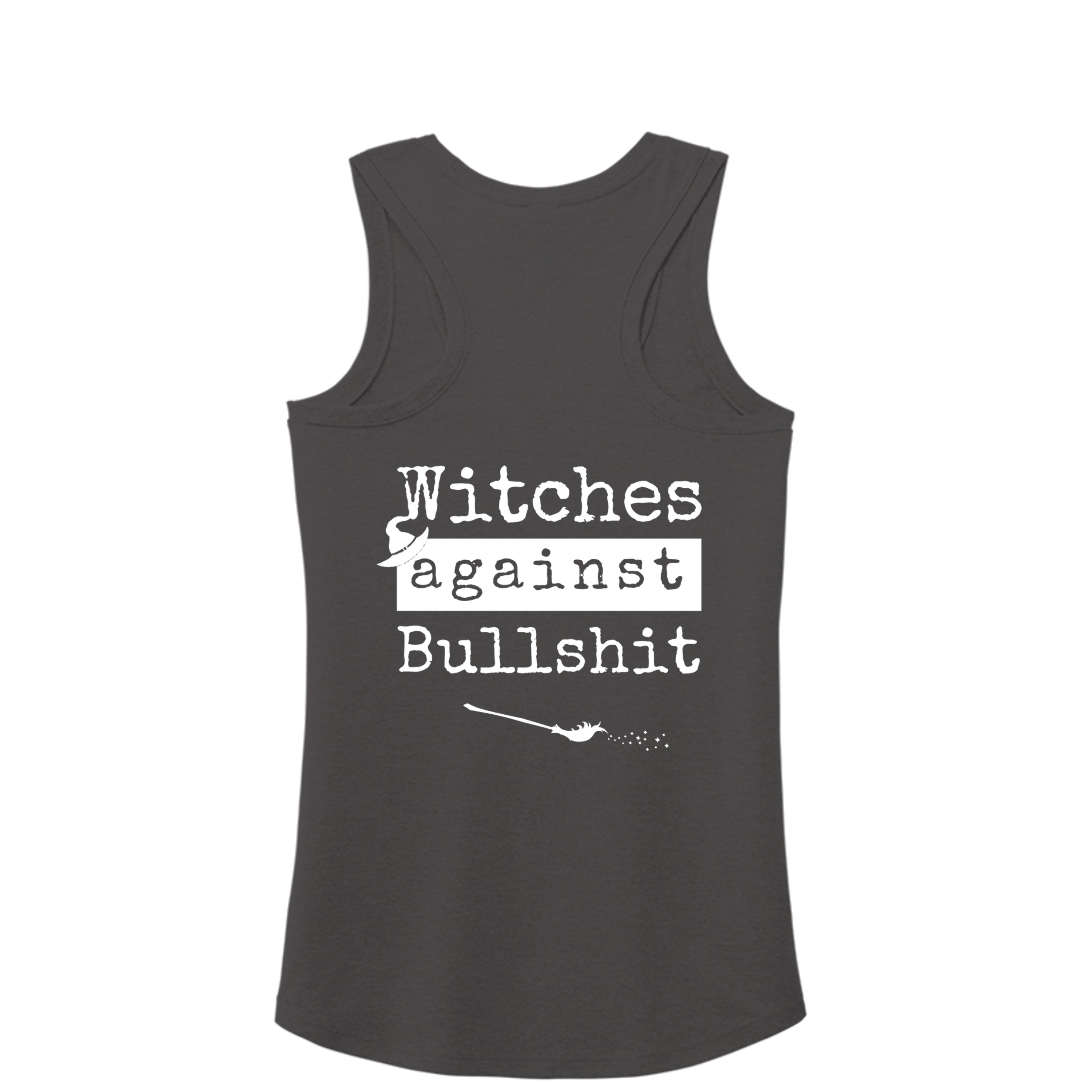 Witches Against Bullshit Racerback Tank - Malicious Women Co. -Apparel