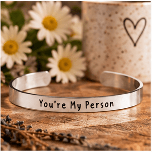 You're My Person - Bangle Bracelet - Malicious Women Co.-Jewelry