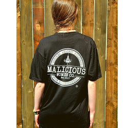 Pure Maliciousness Crew Neck T-Shirt Apparel Malicious Women Candle Co. 