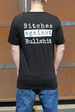 Bitches Against Bullshit Malicious Women's Crew Neck T-Shirt Apparel Malicious Women Candle Co. 