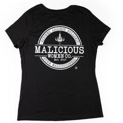 Pure Maliciousness Crew Neck T-Shirt Apparel Malicious Women Candle Co. 