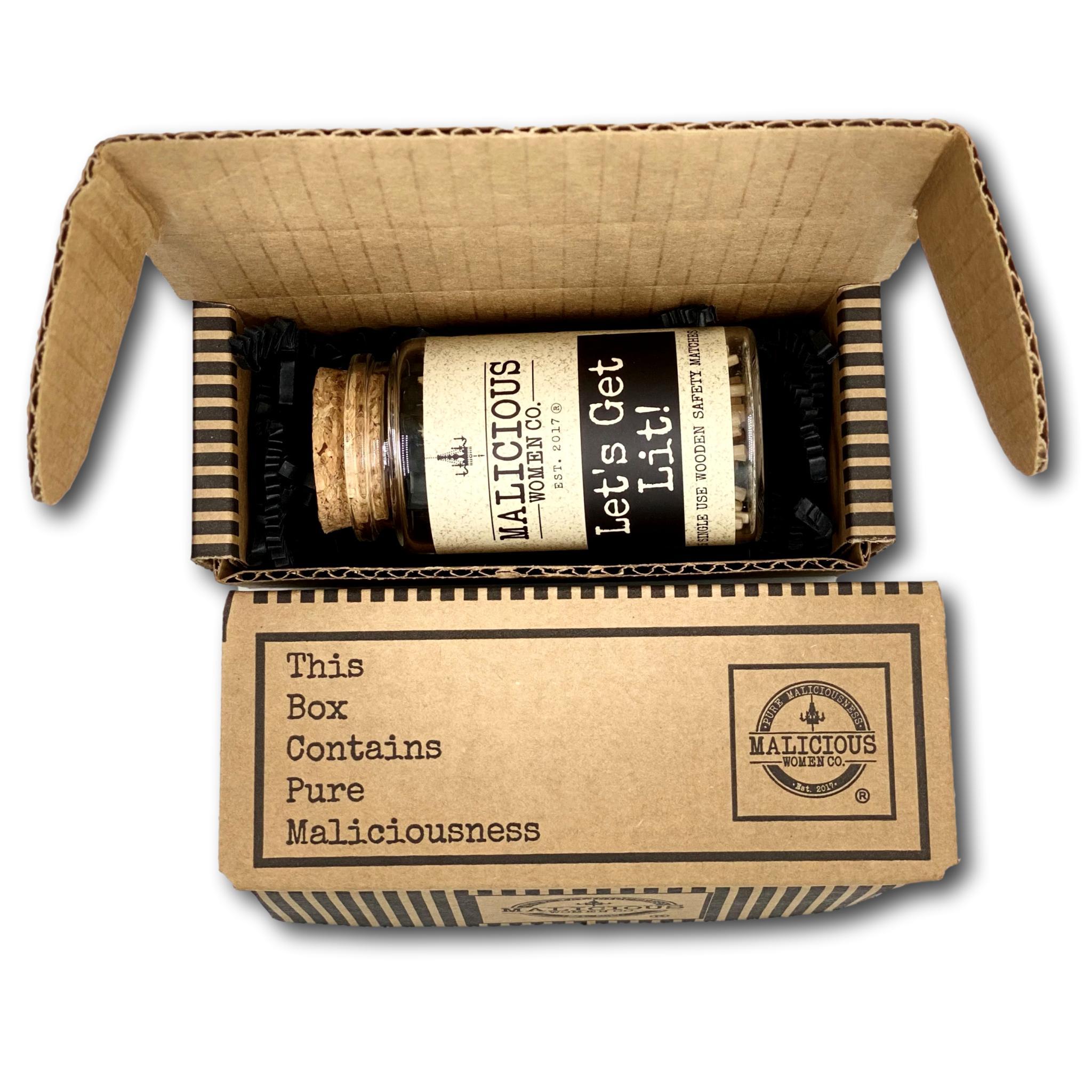 Malicious Matches (Select Label) - Gift Boxed - Malicious Women Co. -Matches