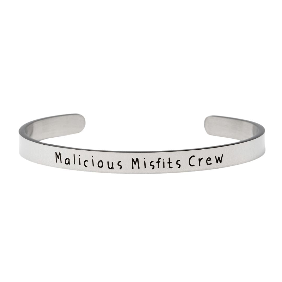 Malicious Misfit Crew - Bangle Bracelet - Malicious Women Co. -Jewelry