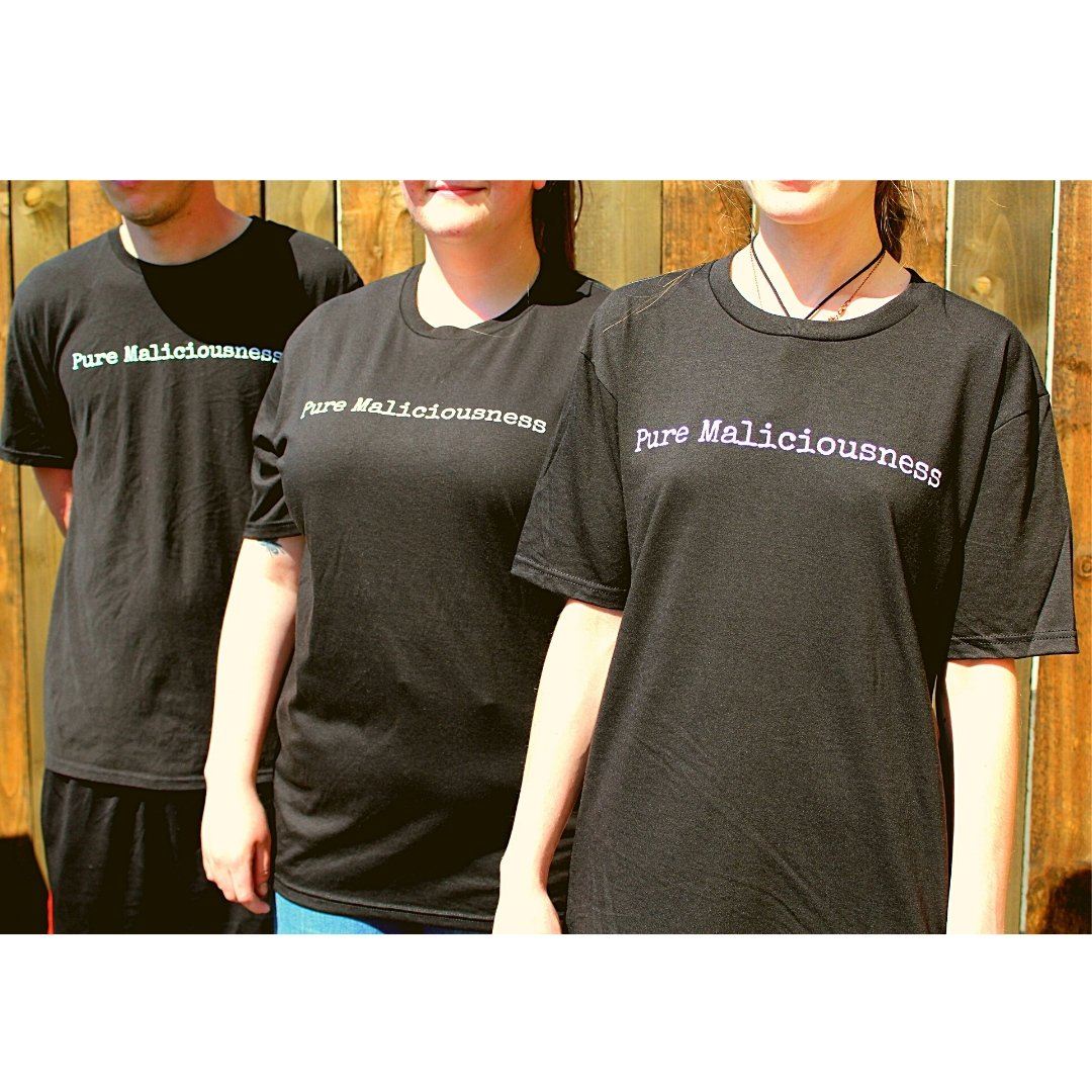 Pure Maliciousness Crew Neck T-Shirt - Malicious Women Co. - Apparel